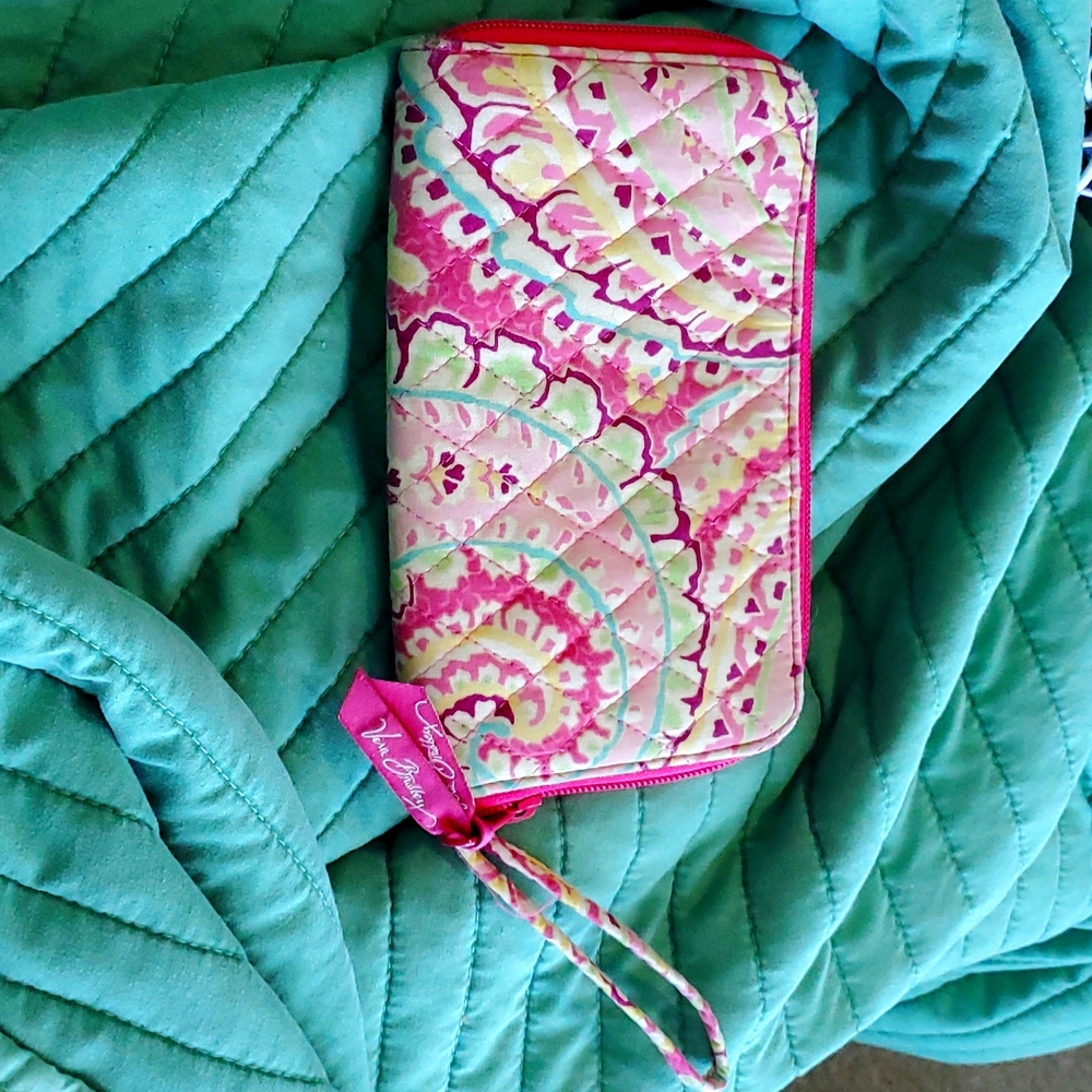 Spring Pink Vera Bradley Wallet